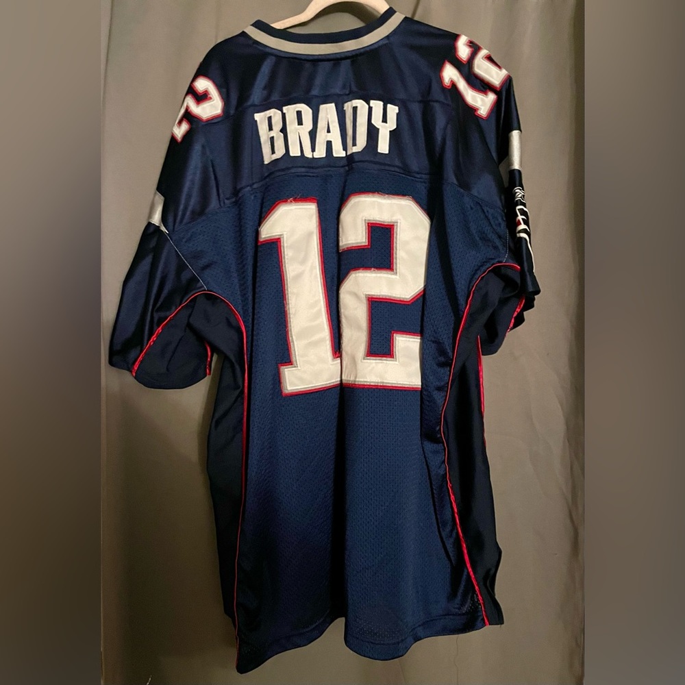 Reebok NFL New England Patriots Jersey - Tom Brady 12